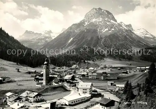 AK / Ansichtskarte Lech_Vorarlberg Panorama Lech Vorarlberg