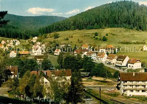 AK / Ansichtskarte Wildbad_Schwarzwald Ortsansicht Wildbad_Schwarzwald