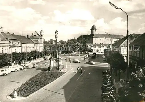 AK / Ansichtskarte Podebrady Namestikrale Jiriho Podebrady