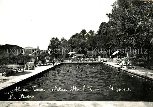 AK / Ansichtskarte Abano_Terme Palace Hotel Terme Meggiorato La Piscina Abano Terme