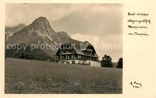 AK / Ansichtskarte Bad_Aussee_Steiermark Alpengasthof Wasnerin Bad_Aussee_Steiermark