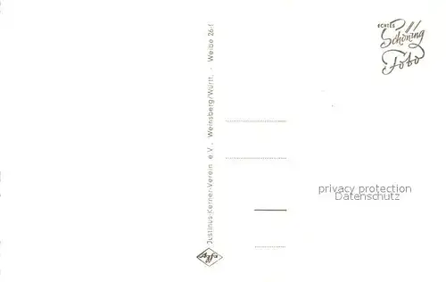 AK / Ansichtskarte Weinsberg Justinus Kerner Haus Burg Weibertreu  Weinsberg