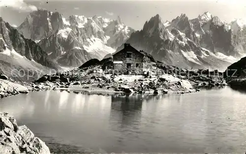 AK / Ansichtskarte Chamonix Lac Blanc Grandes Jorasses Dent du Geant  Chamonix