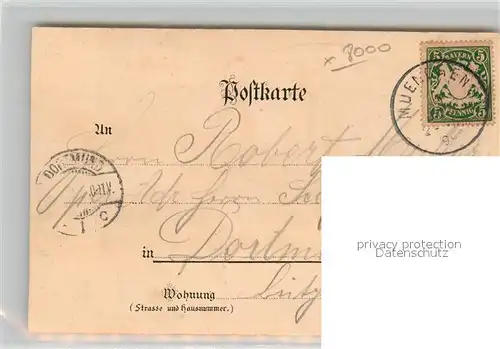 AK / Ansichtskarte Muenchen Theatinerkirche Feldherrnhalle Alte Residenz Litho Muenchen