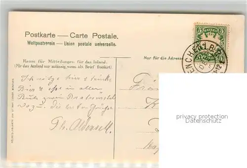 AK / Ansichtskarte Muenchner_Kindl Muenchen Strassenlaterne  Muenchner Kindl