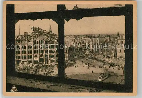 AK / Ansichtskarte Strassenbahn Berlin Alexanderplatz  Strassenbahn