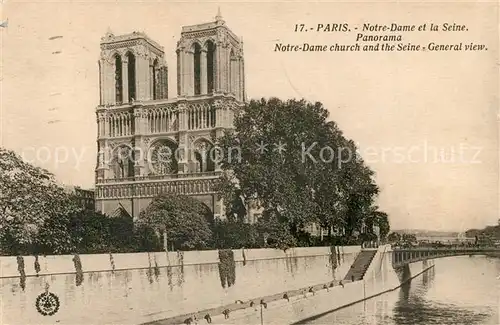 AK / Ansichtskarte Paris Notre dAme et la Seine Paris