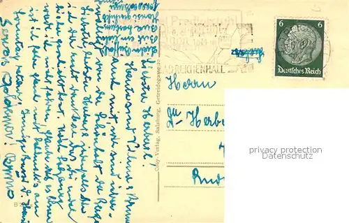 AK / Ansichtskarte Bad_Reichenhall Berghotel Predigtstuhl Bad_Reichenhall