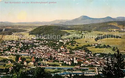 AK / Ansichtskarte Bad_Reichenhall Blick von der Kirschbergkanzel Bad_Reichenhall