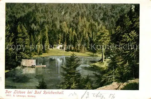 AK / Ansichtskarte Bad_Reichenhall Listsee Bad_Reichenhall