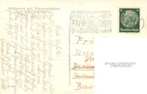 AK / Ansichtskarte Bad_Reichenhall  Bad_Reichenhall