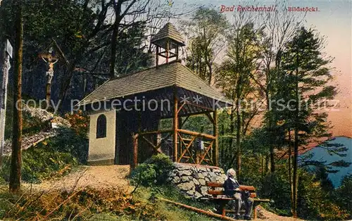 AK / Ansichtskarte Bad_Reichenhall Bildstoeckl Kapelle im Wald Bad_Reichenhall