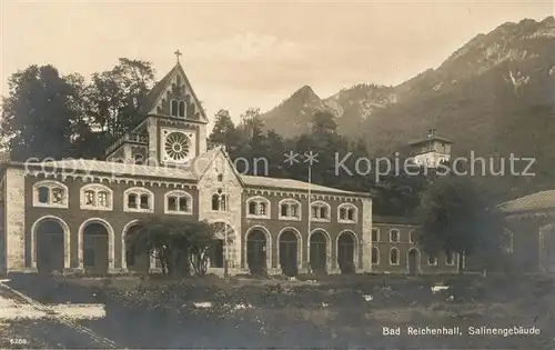 AK / Ansichtskarte Bad_Reichenhall Salinengebaeude Bad_Reichenhall
