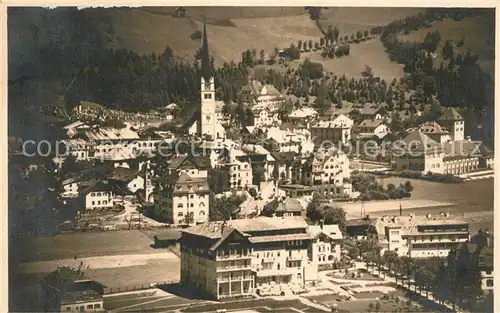 AK / Ansichtskarte Bad_Hofgastein Fliegeraufnahme Thermalbad Bad_Hofgastein