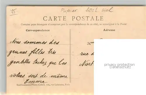 AK / Ansichtskarte Paris Institut et le Pont des Arts Paris