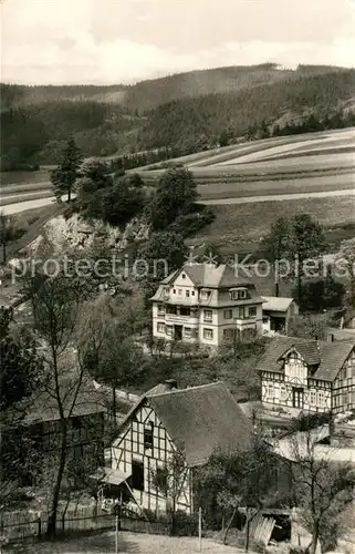 AK / Ansichtskarte Doeschnitz Blick zum Haus Sonnenau im Sorbitztal Doeschnitz