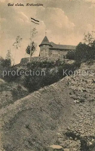 AK / Ansichtskarte Bad_Sulza Kraehenhuette Bad_Sulza