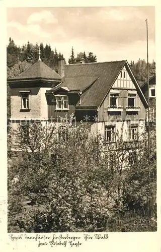 AK / Ansichtskarte Finsterbergen Haus Tannhaeuser Finsterbergen