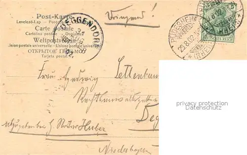 AK / Ansichtskarte Ruedesheim_Rhein Schloss Rheinstein Ruedesheim Rhein