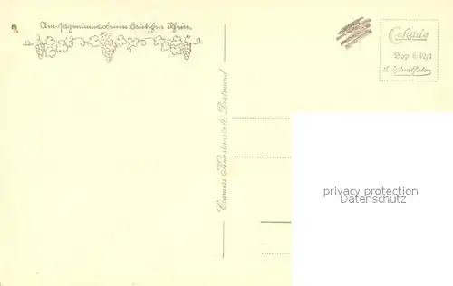 AK / Ansichtskarte Boppard_Rhein Ansicht vom Fluss aus Boppard Rhein