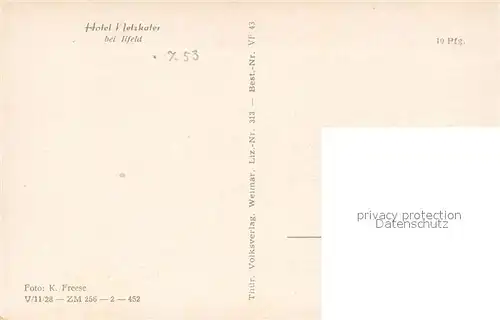 AK / Ansichtskarte Ilfeld_Suedharz Hotel Netzkater Viehtrieb Kuehe Ilfeld Suedharz