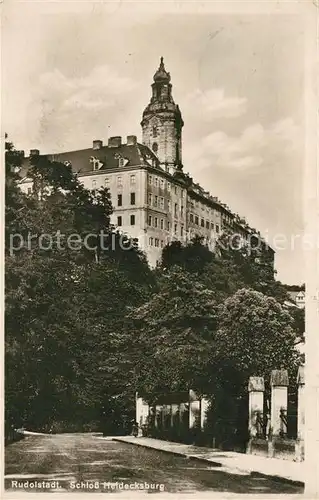 AK / Ansichtskarte Rudolstadt Schloss Heidecksburg Rudolstadt