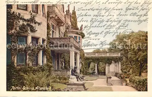 AK / Ansichtskarte Altenstein_Bad_Liebenstein Portal Schloss Altenstein_Bad