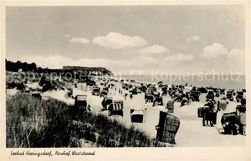 AK / Ansichtskarte Heringsdorf_Ostseebad_Usedom Neuhof Weststrand Heringsdorf_Ostseebad