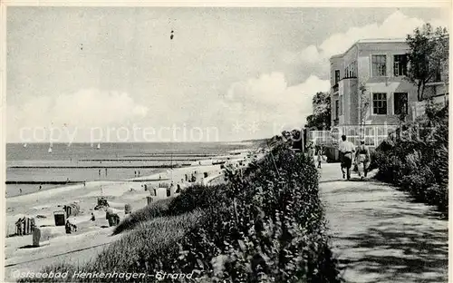 AK / Ansichtskarte Henkenhagen Strand Henkenhagen