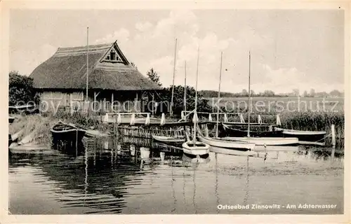 AK / Ansichtskarte Zinnowitz_Ostseebad Am Achterwasser Zinnowitz_Ostseebad