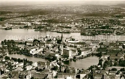 AK / Ansichtskarte Kiel Fliegeraufnahme Kiel