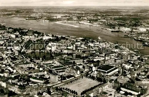 AK / Ansichtskarte Kiel Fliegeraufnahme Kiel