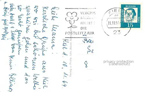 AK / Ansichtskarte Kiel Hohenzollernpark Kiel