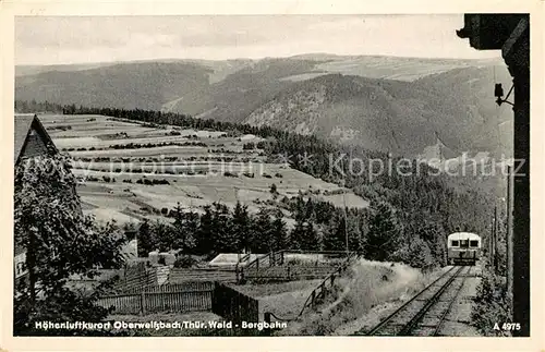 AK / Ansichtskarte Oberweissbach Bergbahn Oberweissbach