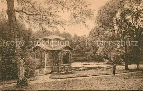 AK / Ansichtskarte Ebersdorf Teichhaeuschen im Fuerstlichen Park Ebersdorf