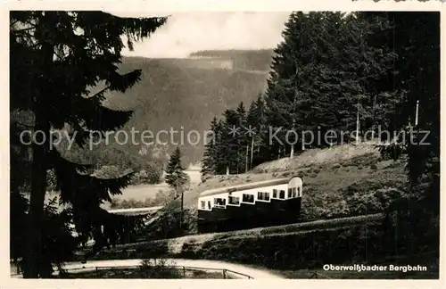 AK / Ansichtskarte Oberweissbach Bergbahn Oberweissbach