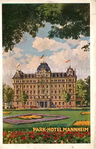 AK / Ansichtskarte Mannheim Parkhotel Mannheim