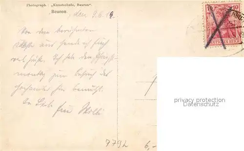 AK / Ansichtskarte Beuron_Donautal Blick ins Tal mit Kloster Schwaebische Alb Beuron Donautal