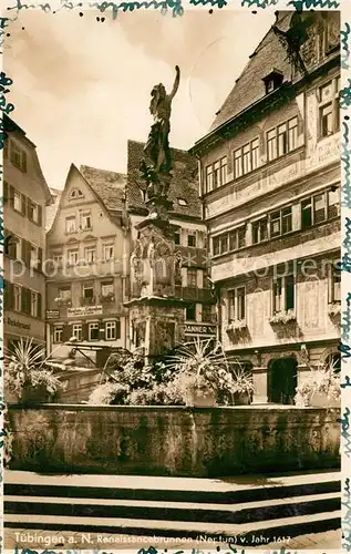 AK / Ansichtskarte Tuebingen Renaissancebrunnen Neptun 17. Jhdt. Tuebingen