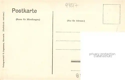 AK / Ansichtskarte Eisenach_Thueringen Lutherhaus Historisches Gebaeude Eisenach Thueringen