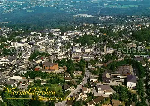 AK / Ansichtskarte Wermelskirchen Fliegeraufnahme Wermelskirchen