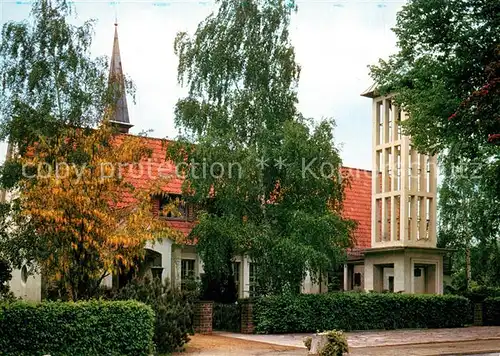 AK / Ansichtskarte Wentorf_Hamburg Martin Luther Kirche Wentorf Hamburg