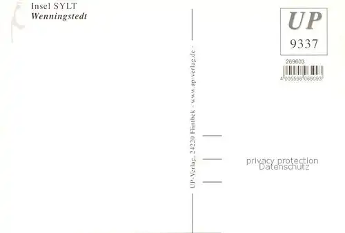 AK / Ansichtskarte Wenningstedt_Sylt Fliegeraufnahme Strand Schaf Wenningstedt_Sylt