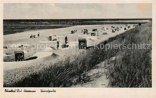 AK / Ansichtskarte West Dievenow Ostseebad Strandpartie Duenen West Dievenow