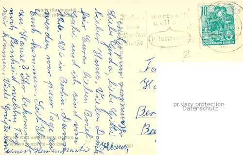 AK / Ansichtskarte Lehde Wasserstrasse Lehde