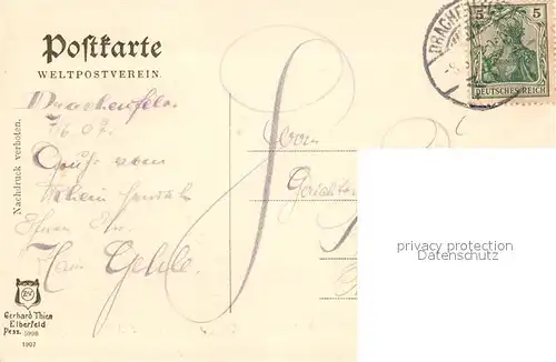 AK / Ansichtskarte Koenigswinter Panorama Schloss Drachenburg Rhein Siebengebirge Koenigswinter