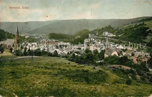 AK / Ansichtskarte Gemuend_Eifel Panorama Gemuend Eifel