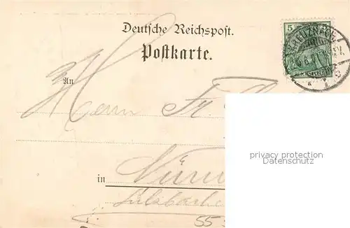 AK / Ansichtskarte Bad_Kreuznach Rheingrafenstein Felsformation an der Nahe Deutsche Reichspost Bad_Kreuznach