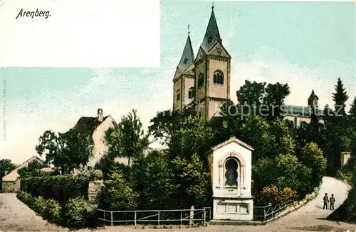 AK / Ansichtskarte Arenberg_Koblenz Kloster Kirche Arenberg_Koblenz