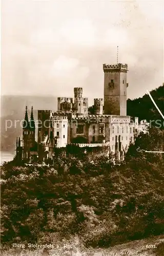 AK / Ansichtskarte Koblenz_Rhein Burg Stolzenfels Koblenz_Rhein